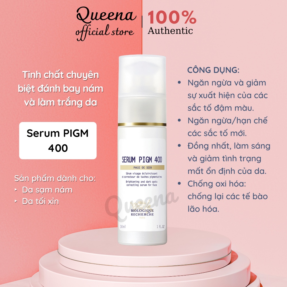 Serum PIGM 400 tinh chất giảm nám và làm trắng da - K31