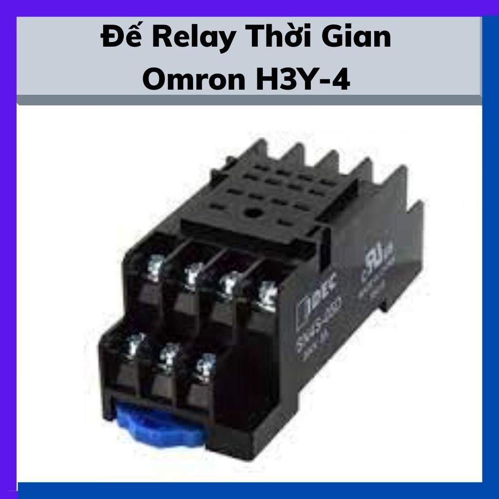 Relay thời Gian H3Y-4, H3Y-4 220V 5S, rơ le thời gian, timer hẹn giờ, Relay thời Gian Timer Omron H3Y-4 14