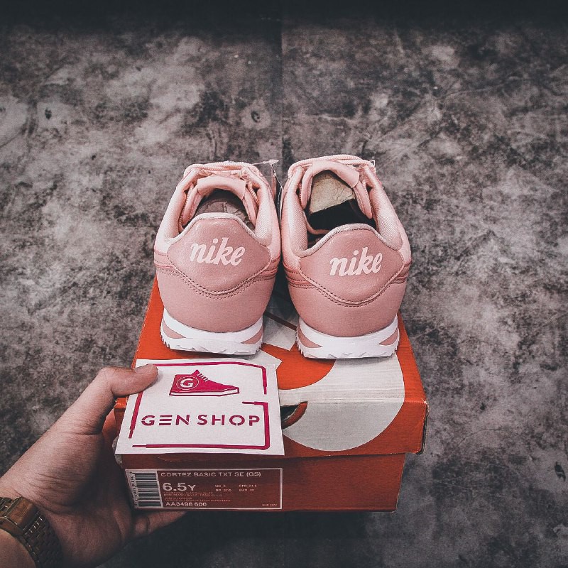 Giày Nike Cortez hồng-AA3498600