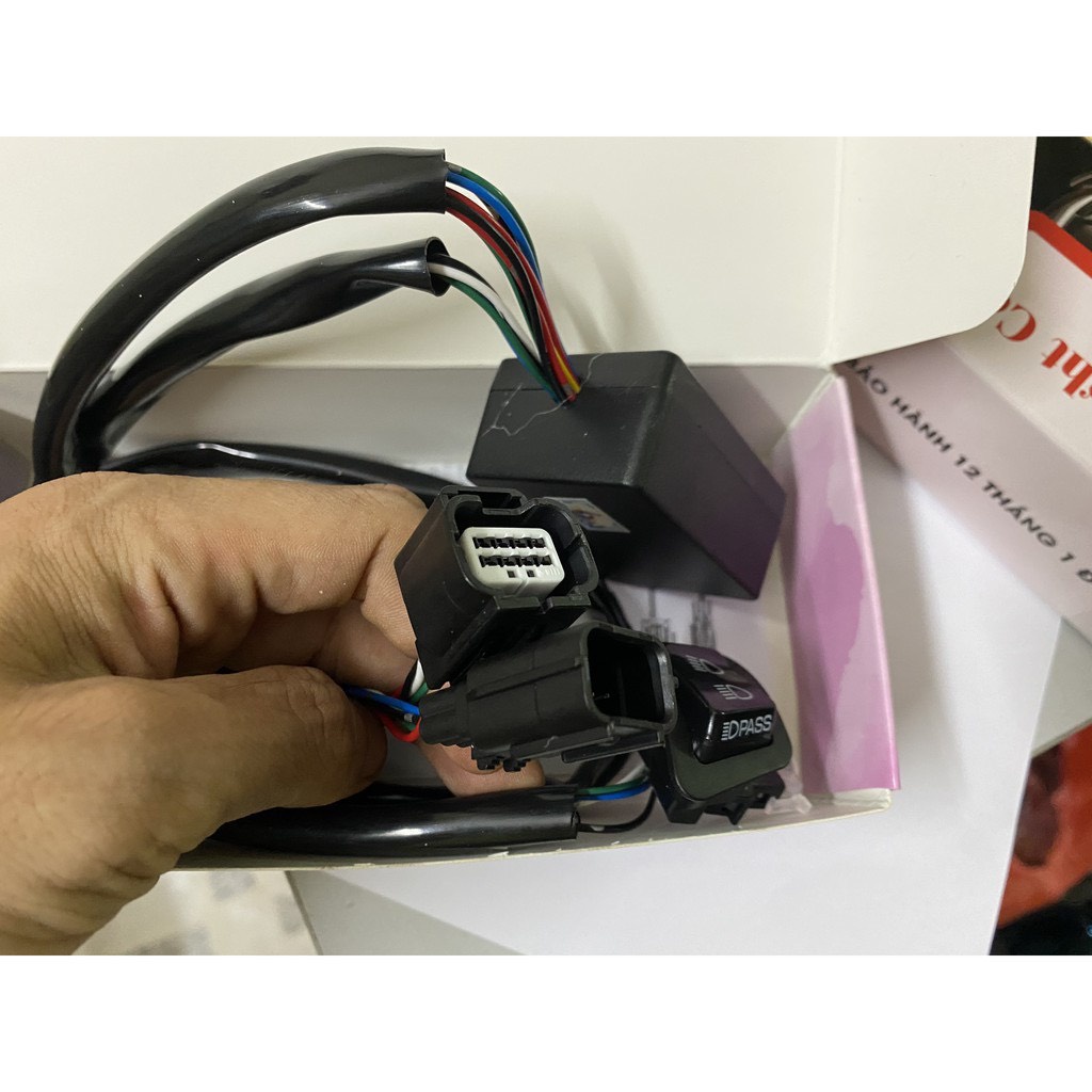 Mạch Tắt Đèn Xe Honda Sh/Vision/Wave/Lead/Ab Tặng kèm công tắc pasing Gắn như zin