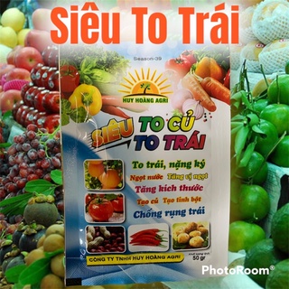 Phân bón siêu to trái, to củ 50gr
