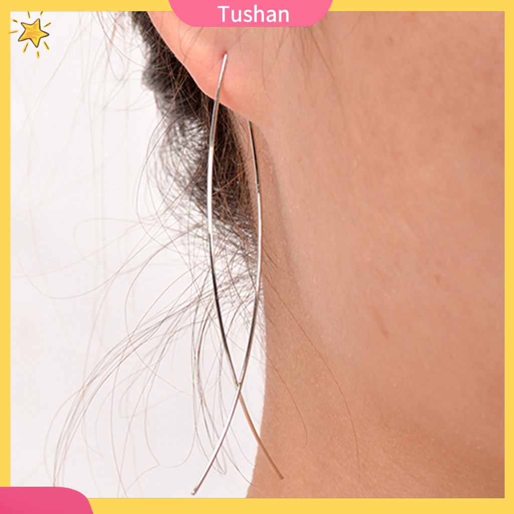 Khuyên tai nữ trang dáng dài tạo hình độc đáo