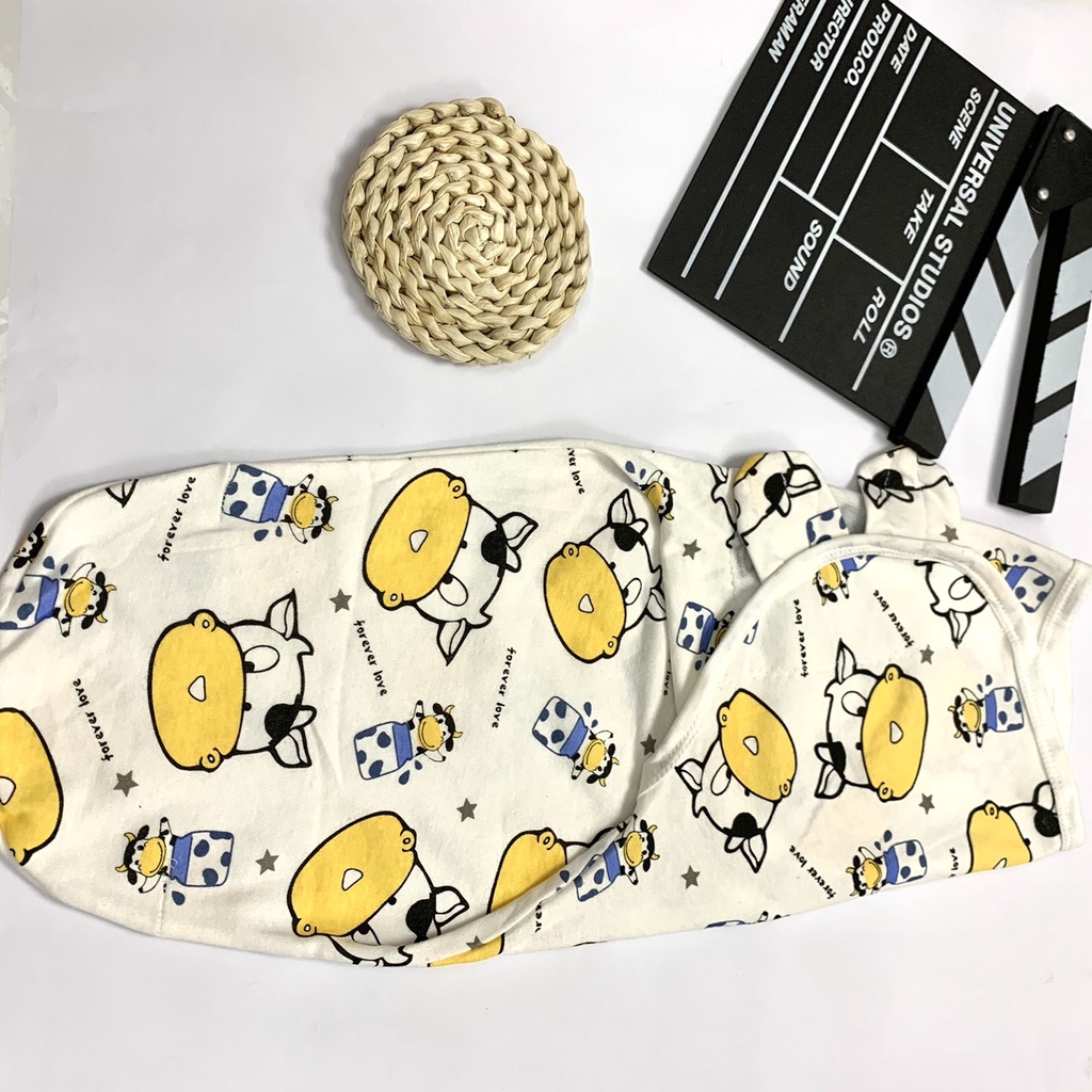 Ủ kén cho be sơ sinh Swaddle Me Summer 100% cotton