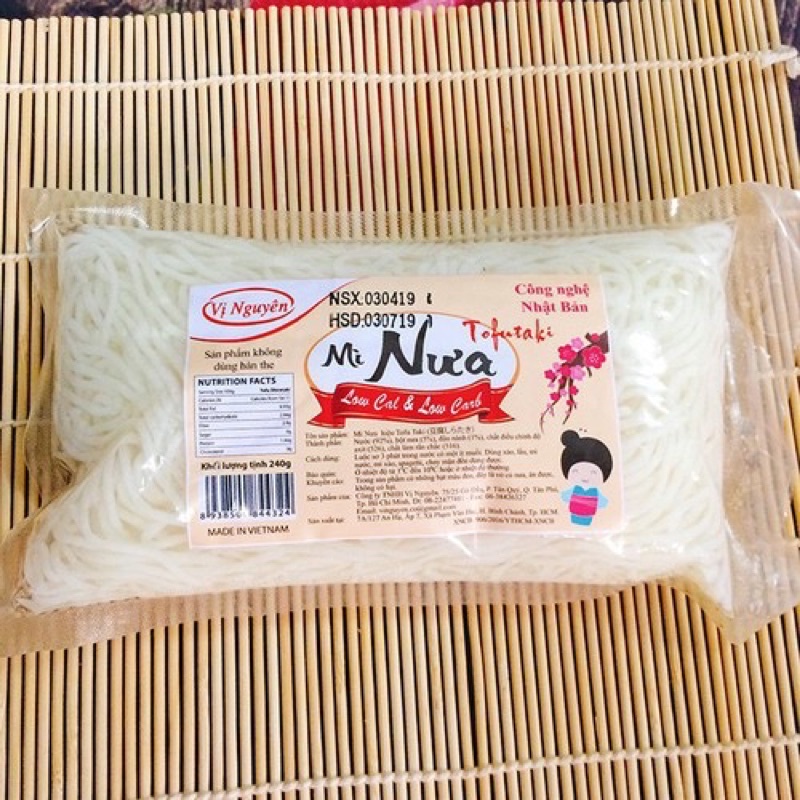 BÚN NƯA MÌ NƯA PHỞ NƯA KETO EATCLEAN 0 calo