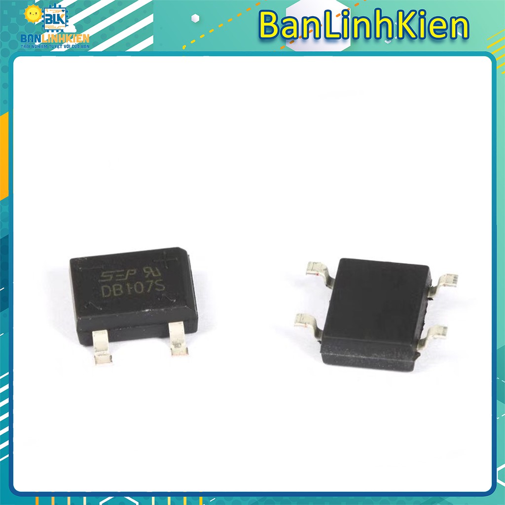 Diode cầu 1A DB107 Cắm/ Dán | WebRaoVat - webraovat.net.vn