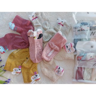 Set 5 tất chống trơn cho bé