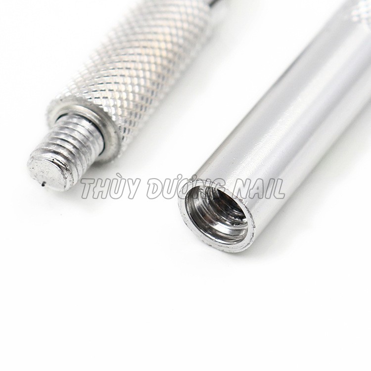 Dao cắt bột Inox chuyên dụng làm nail (1 cán + 6 lưỡi)