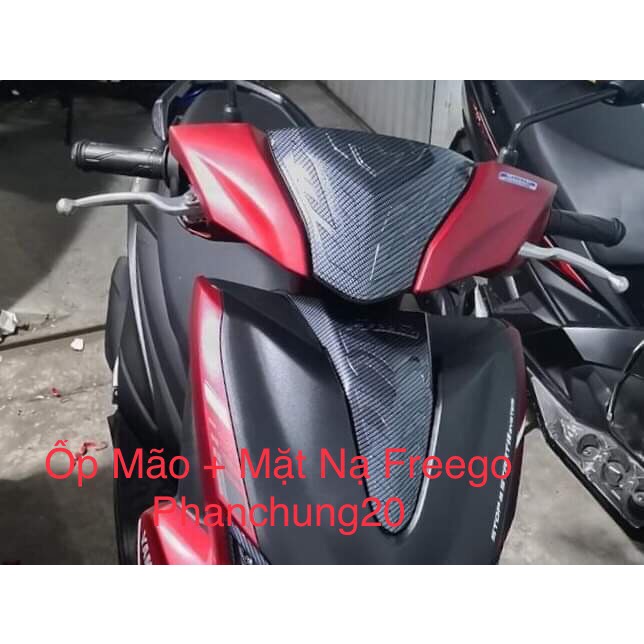 BỘ ỐP MẶT NẠ TRÊN / DƯỚI DÙNG CHO ĐỜI XE FREEGO / FREEGO S CACBON
