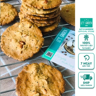 Bánh cookie yến mạch hạnh nhân le's garden
