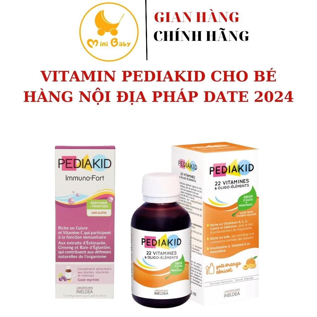 Vitamin Pediakid Tăng Đề Kháng, 22 Vitamin Tăng Miễn Dịch, Phát Triển Toàn Diện Cho Bé