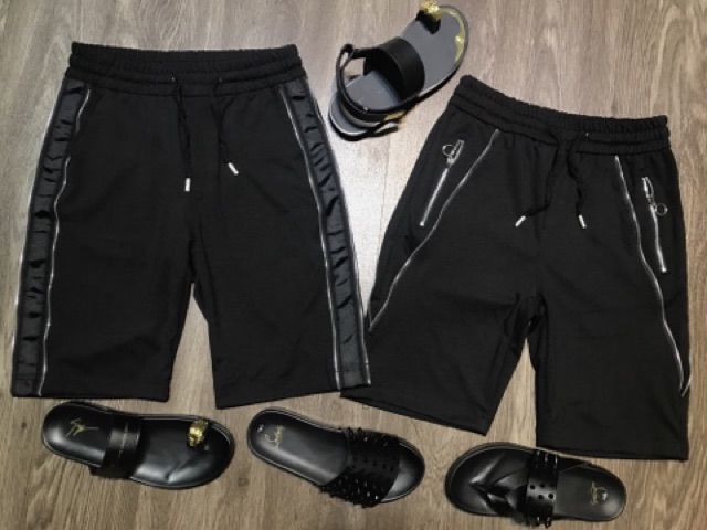 Quần ngố Zip nỉ mỏng | BigBuy360 - bigbuy360.vn