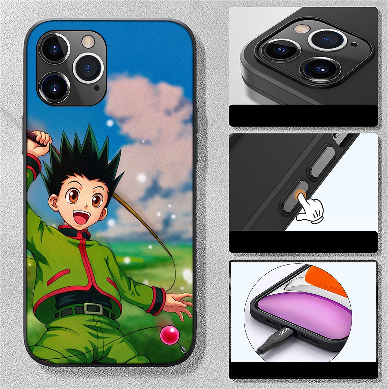 Ốp điện thoại silicon họa tiết anime Hunter x Hunter cho Huawei Y6P Y8P Y5P Nova 5t 4 4e 3 3i 2i 2 Lite Nova5T Nova3i