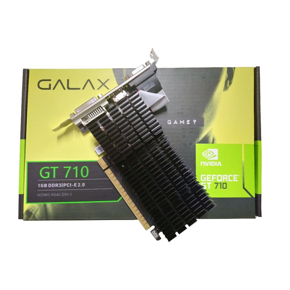 Card Màn Hình các hãng MSI, galax, Inoo3d, GeForce GT 710 1GB DDR3 mới chính hãng bảo hành 3 năm | WebRaoVat - webraovat.net.vn