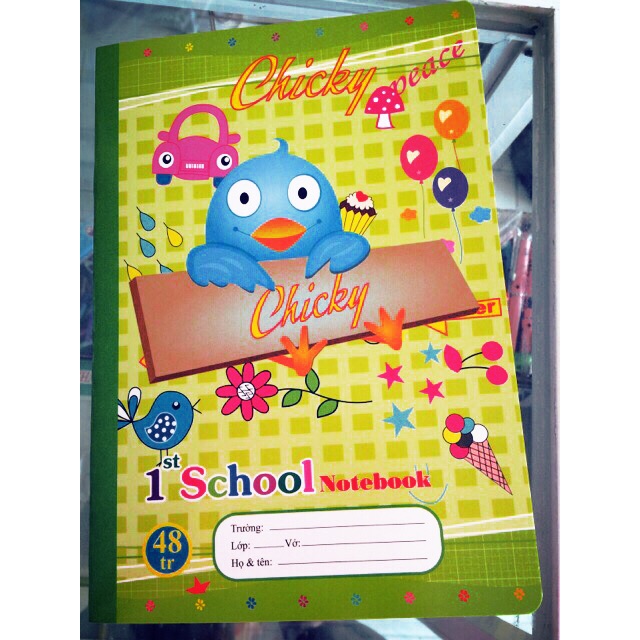 20 quyển vở ô li