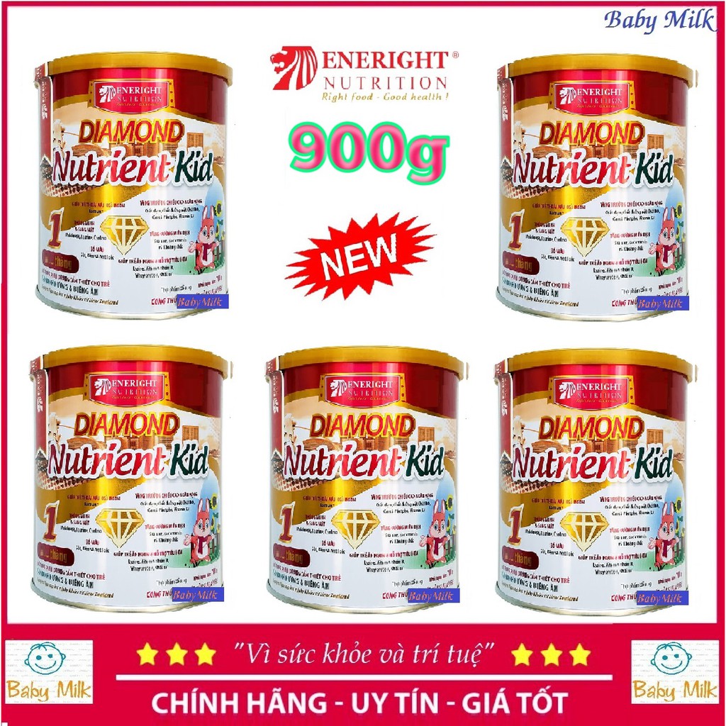 Combo 5 lon Sữa Diamond Nutrient Kid 1 (900g)