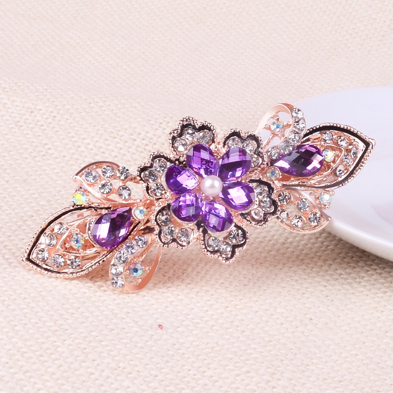 Kẹp Tóc Đính Đá Thời Trang Cho Nữ