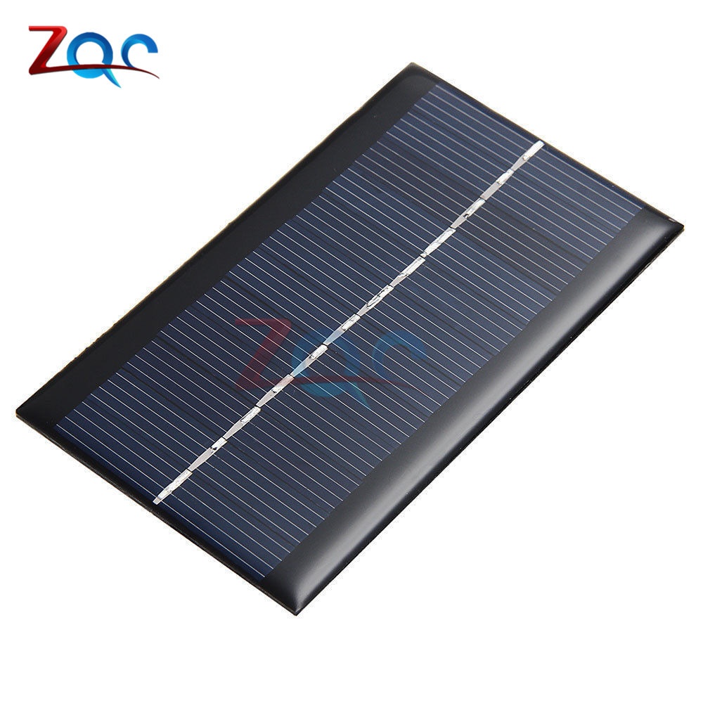 Bảng điều khiển năng lượng mặt trời mini 6v 1w hệ thống năng lượng mặt trời diy cho pin sạc điện thoại di động bảng điều khiển năng lượng mặt trời di động cho bộ sạc tiện dụng