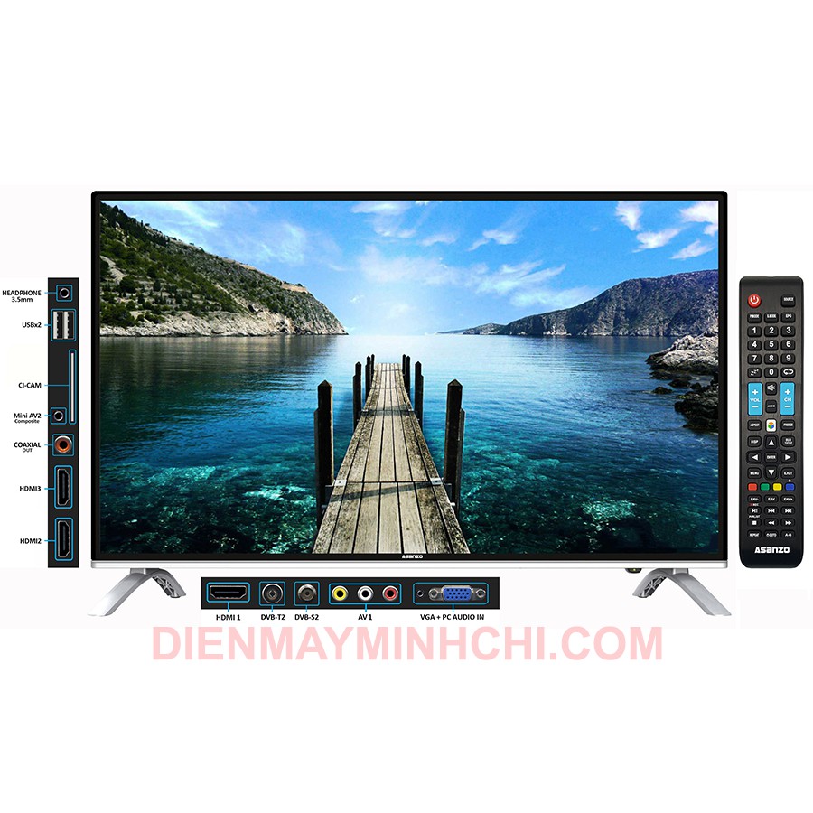 Tivi LED Asanzo 32inch model 32TV tích hợp truyền hình số mặt đất