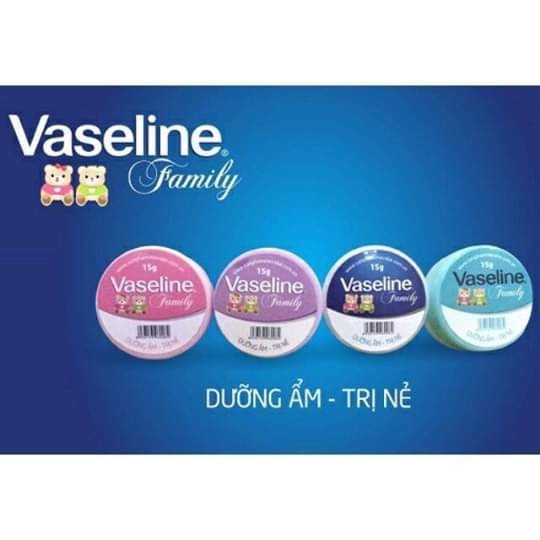 KEM dưỡng ẩm Vaselin Familly [ MỀM - MỌNG MÔI]