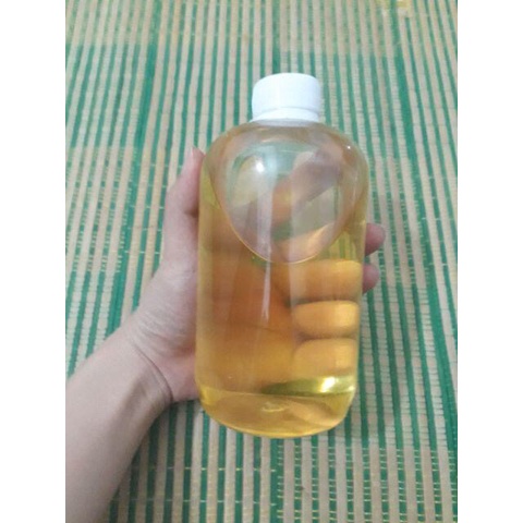 500ml dầu dừa nấu thủ công nguyên chất dùng massage body, chăm sóc tóc, dưỡng mi