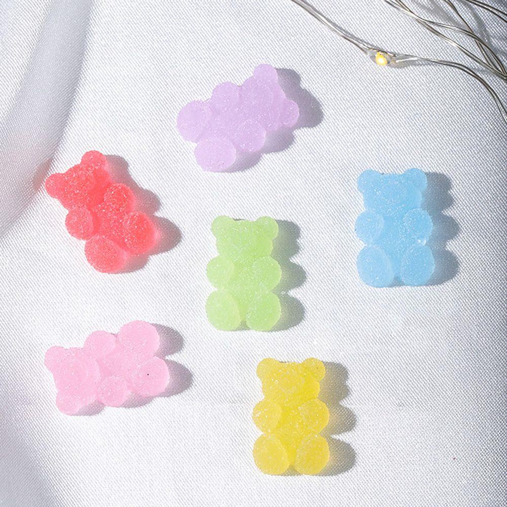 Phụ Kiện Trang Trí Móng Tay 3D DIY Hình Kẹo Gummy Đáng Yêu