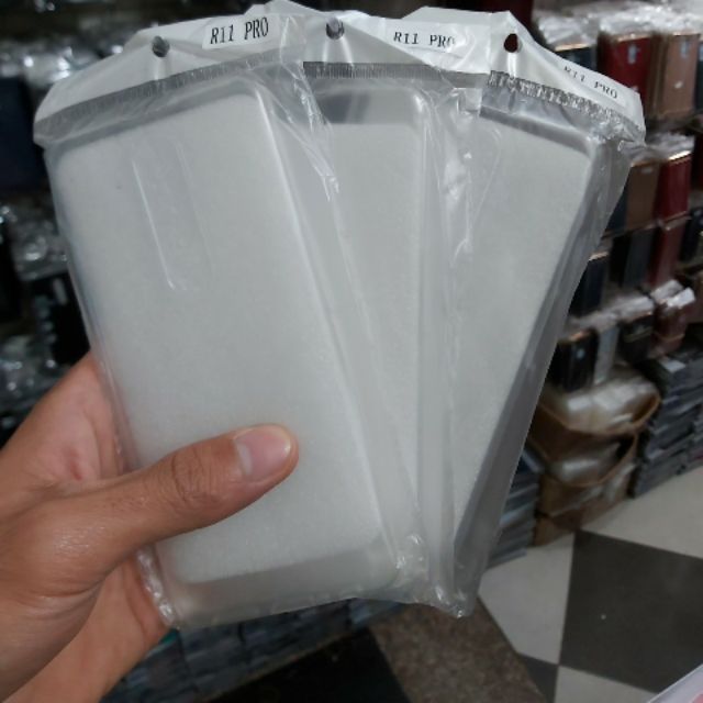 Combo 3 chiếc ốp silicon oppo F11 pro trong suốt (loại A)