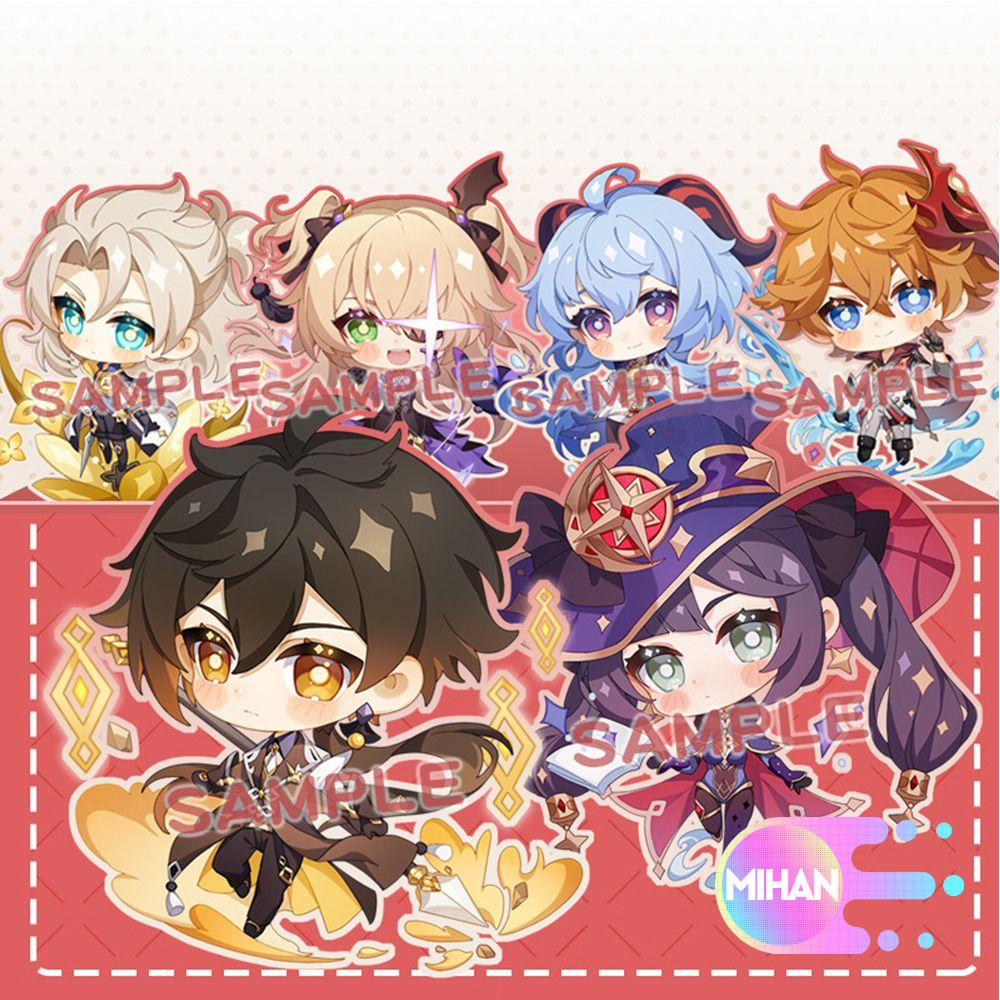 Móc Khóa Acrylic Hai Mặt Hình Nhân Vật Anime Mihan1
