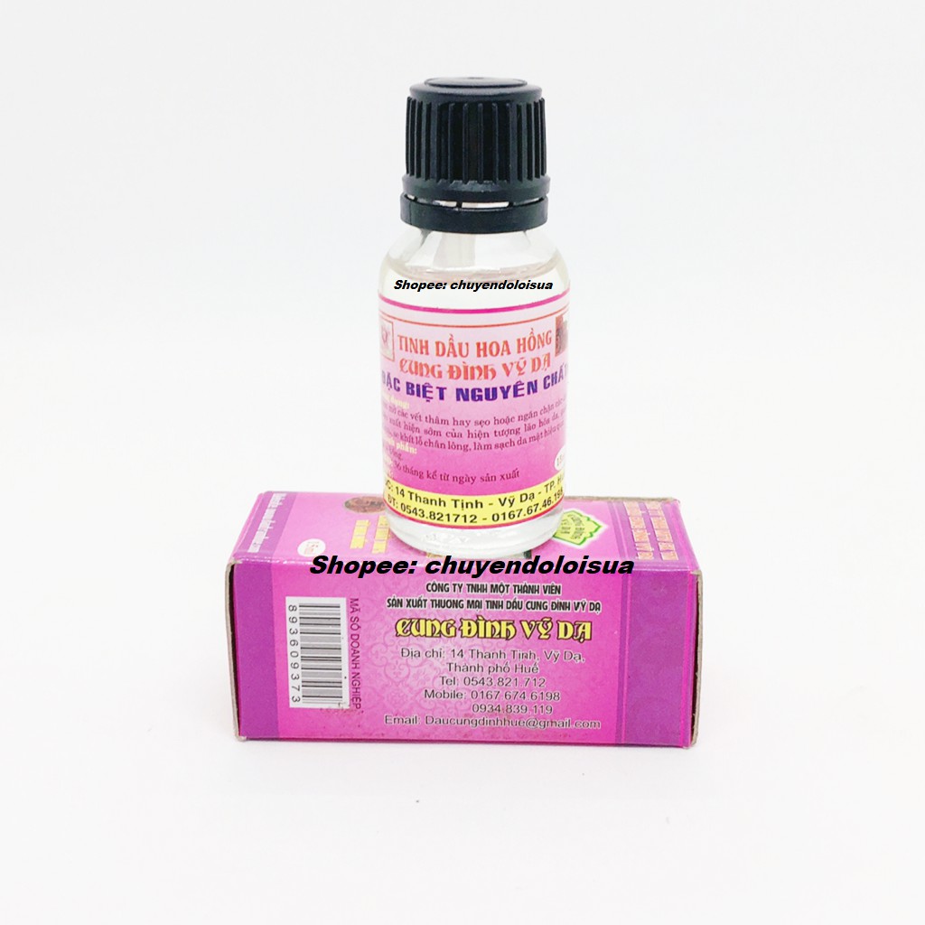Tinh Dầu Hoa Hồng Chai 15ml Cung Đình Vỹ Dạ Huế | BigBuy360 - bigbuy360.vn