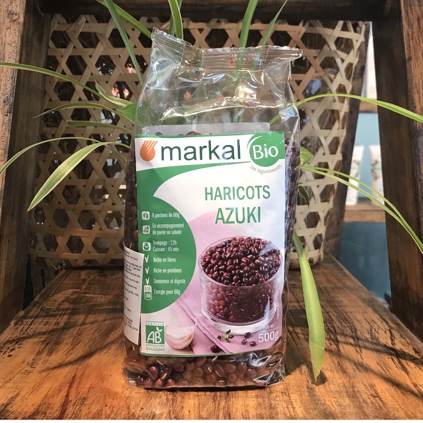 Đậu đỏ azuki hữu cơ Markal 500g