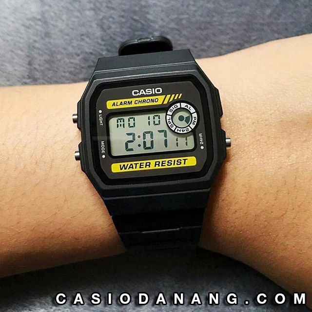 Đồng hồ nam dây nhựa Casio chính hãng Anh Khuê F-94WA-9DG (33mm)