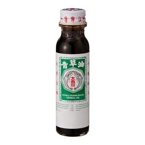 Dầu thảo dược Hai Con Tôm Double Prawn Brand Herbal Oil Singapore