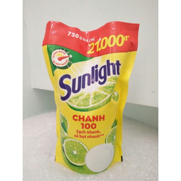 Nước rửa chén Sunlight thiên nhiên_túi 750g