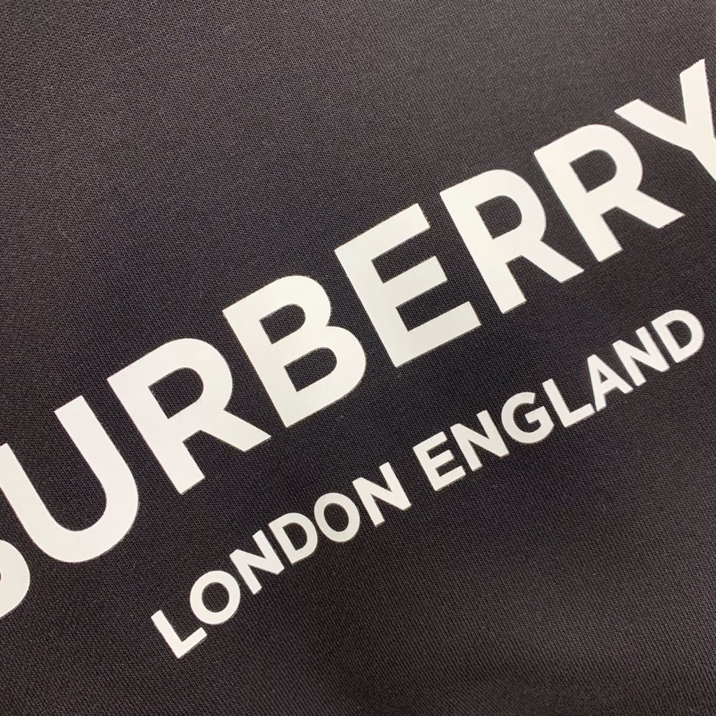 Burberr Áo sweater cotton Tay Dài In LOGO Thời Trang Thu Đông 2020 Cho Nam