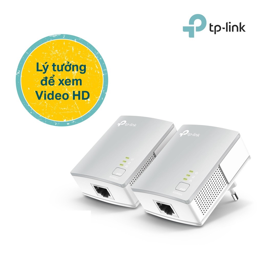 Bộ Mở Rộng Internet TP-Link TL-PA4010 KIT Qua Đường Dây Điện AV 600Mbps - Sản phẩm chính hãng