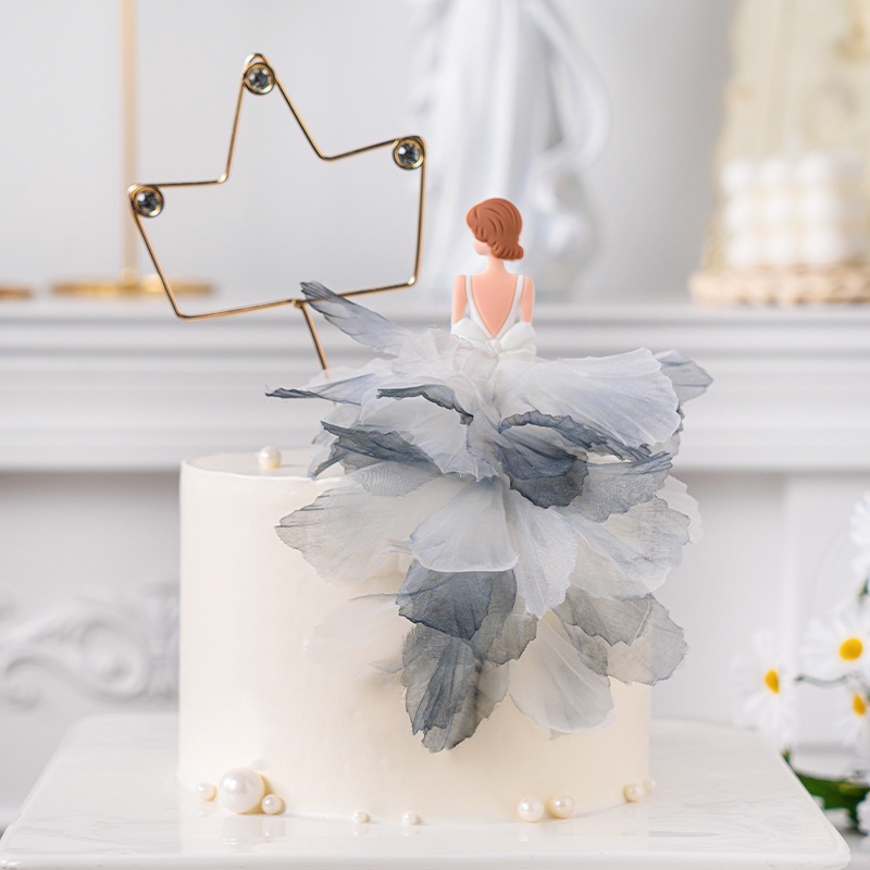 Lưng Bộ Keo Dán Trang Trí Bánh Kem Sinh Nhật Mềm Mại