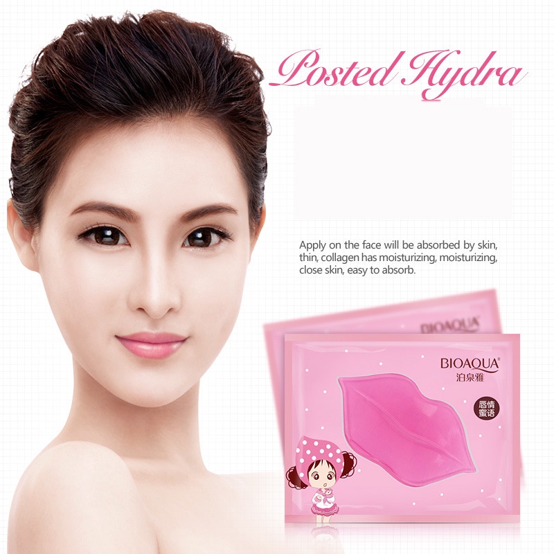 Mặt Nạ Môi Bioaqua Chứa Collagen Giúp Dưỡng Ẩm Và Chống Lão Hóa Hiệu Quả