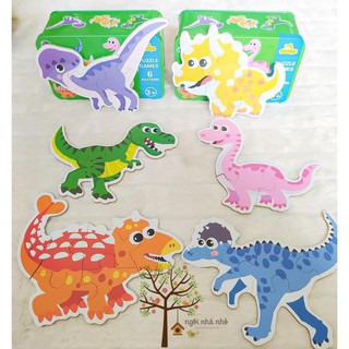 PUZZLE HỘP THIẾC KHỦNG LONG