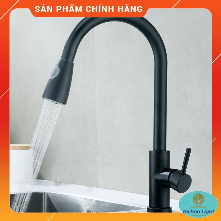 Vòi rửa bát, vòi rửa chén nóng lạnh dây rút nano KOBESI nặng 1.7kg cao cấp ⚡ Hàng chính hãng- BH 3 năm⚡