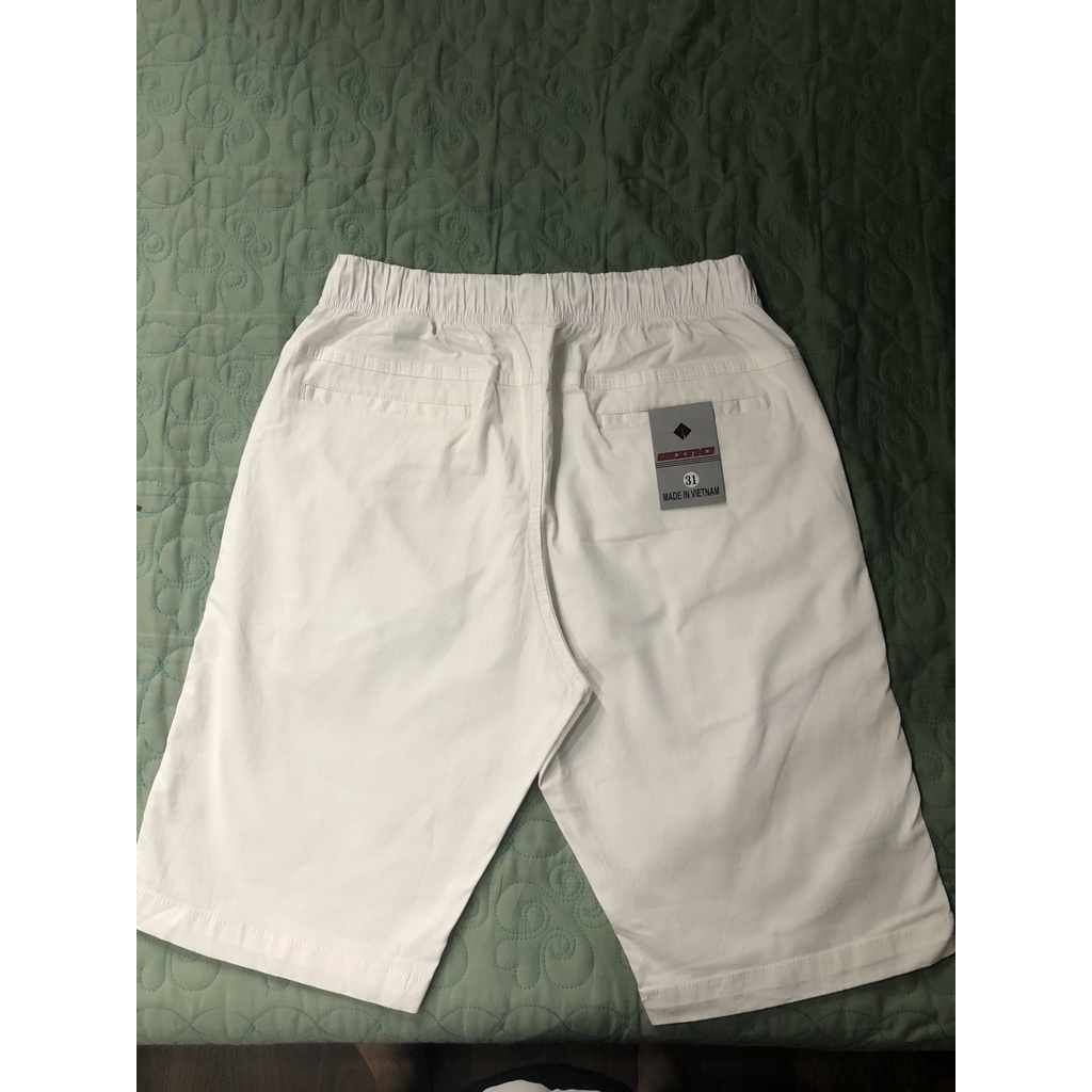 Quần short kaki nam cao cấp vải bố co giãn, quần short nam