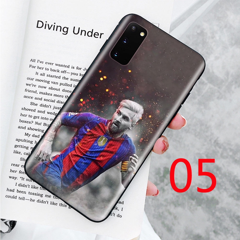 Ốp Điện Thoại Mềm In Hình Lionel Messi Cho Samsung Galaxy A11 A21 A31 A51 A71 A81 A91 A2 Core S7 Edge