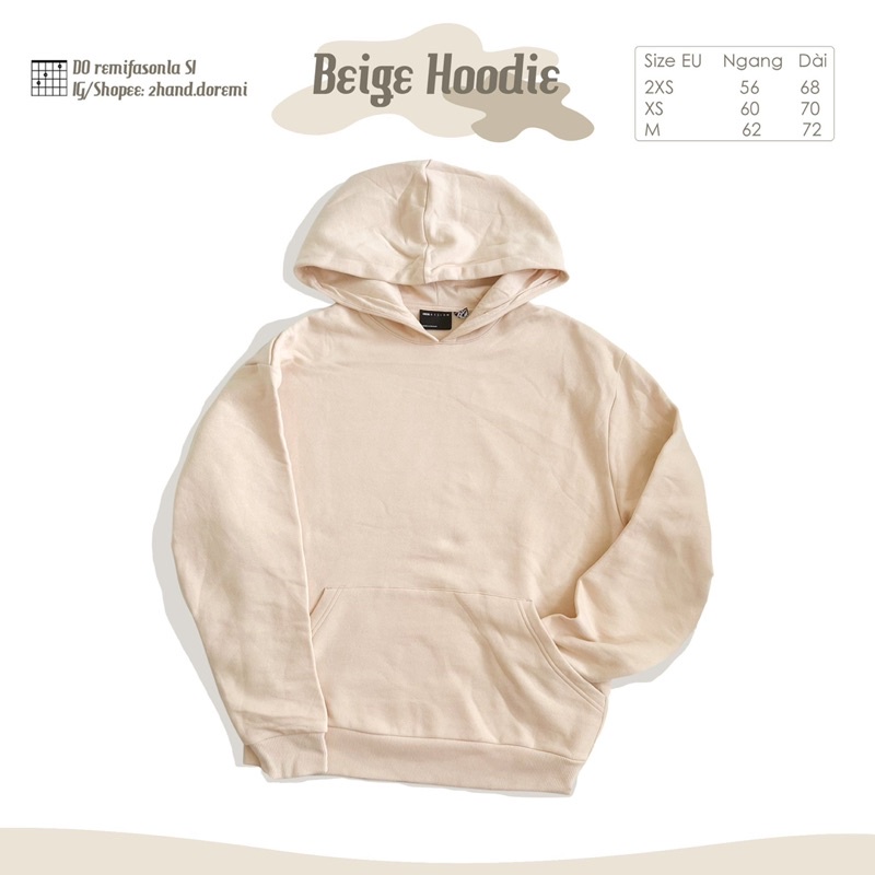 Áo Hoodie Unisex Be Trơn Basic - New - Áo Hoodie Chuẩn EU Chất Vải Cực Xịn