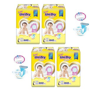 Combo 4 Bịch Tả Dán Unidry Size S 48 Miếng
