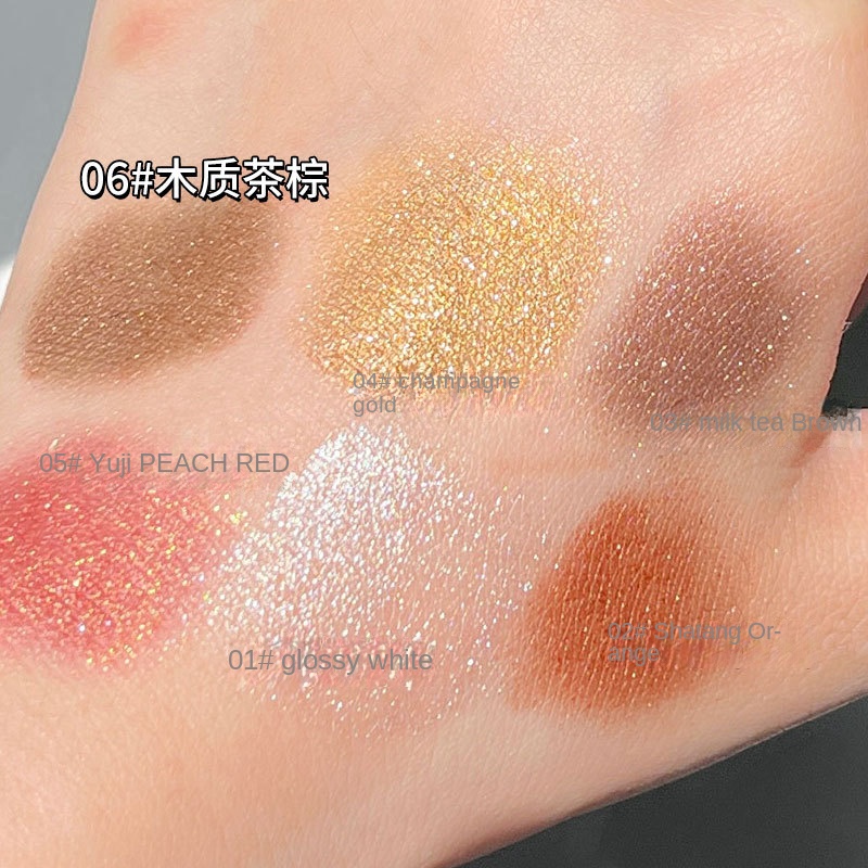 Phấn Mắt Dạng Bút Kiêm Bút Kẻ Mắt Bắt Sáng Hai Đầu Có Thể Dùng Làm Phấn Mắt