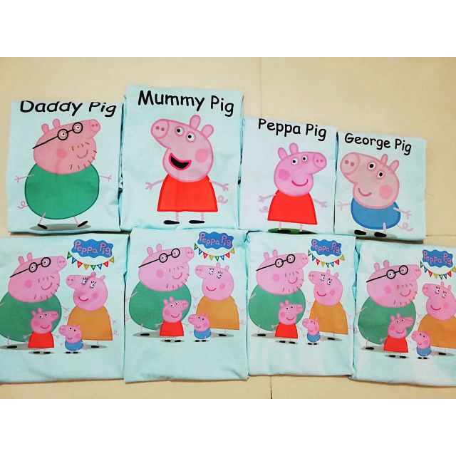 Áo đồng phục gia đình heo Peppa