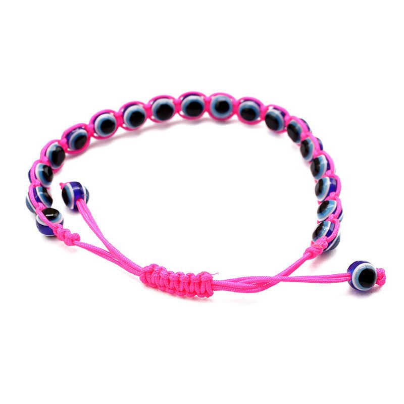 Tốt Nhất Vòng Tay Dây Bện Màu Đen / Xanh Lam Thủ Công Đẹp Mắt Quỷ Dễ Điều Chỉnh Để Tập Thể Dục Trave