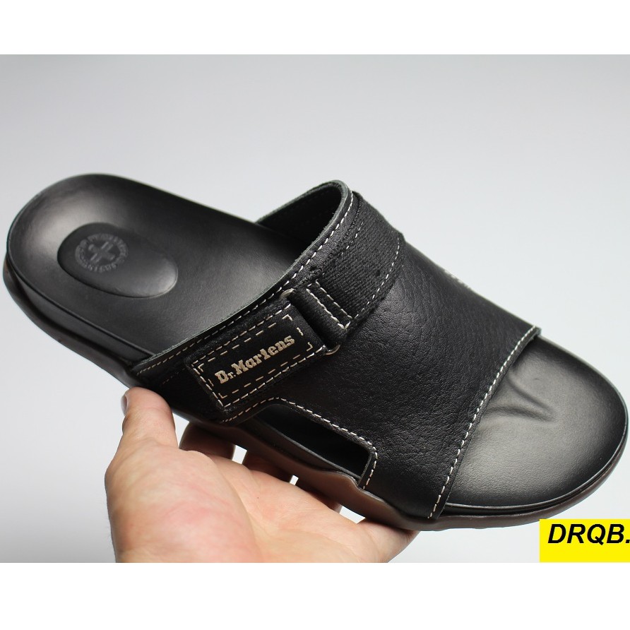 Dép Quai Ngang Dr Martens Thailand . Dép Da Quai Bản Thailand