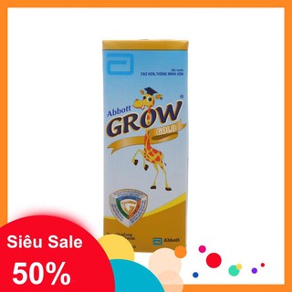 Lốc 4 hộp sữa bột pha sẵn Abbott Grow Gold vani 180ml