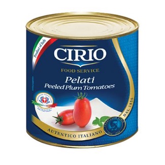 CÀ CHUA NGUYÊN VỎ, CẮT NHỎ CIRIO 2,5KG