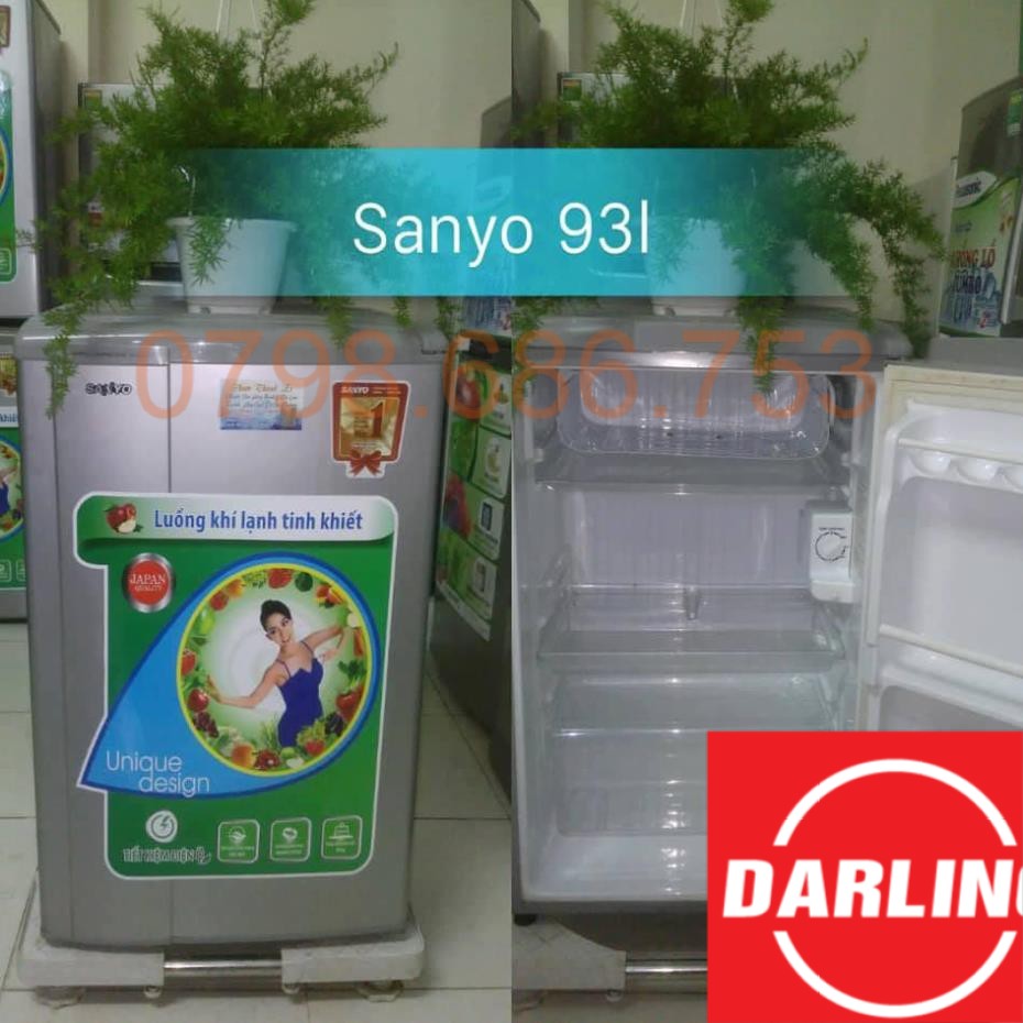 TỦ LẠNH SANYO 90L QUA SỬ DỤNG ( Đồ Cũ Chỉ Bán ở HCM )