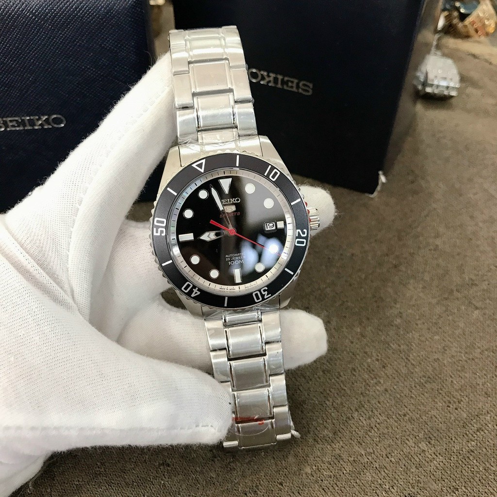 Bảo Hành 12 Tháng Đồng hồ thời trang nam seiko automatic nhiều màu - size 42mm - Dây Thép